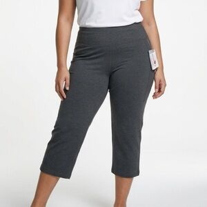 NEW - Women's Capri Pant w/ Pockets - Charcoal